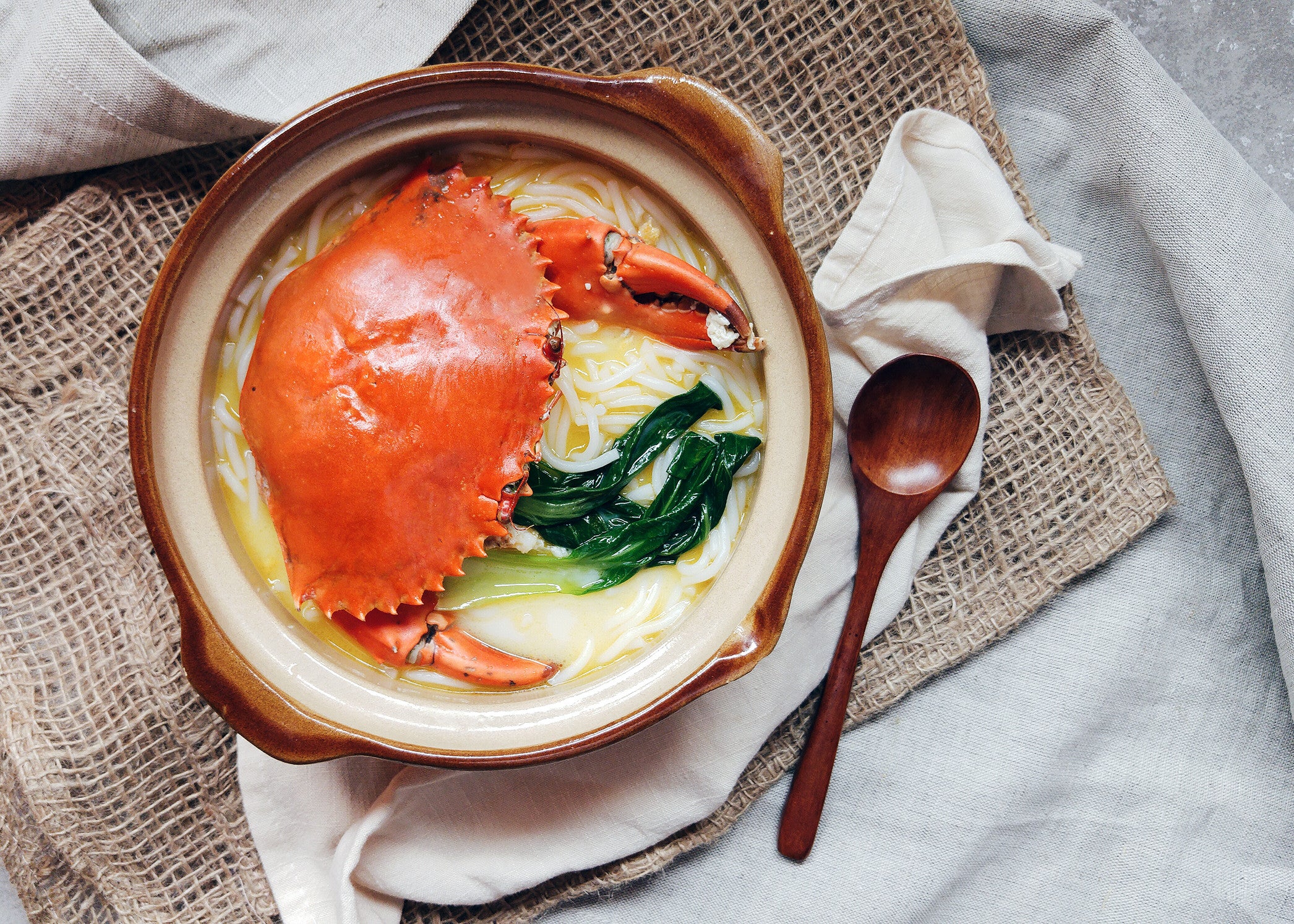 Crab Beehoon Soup